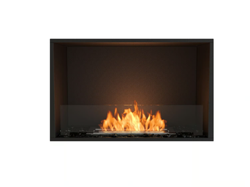 FLEX 32SS - Bioethanol glass and steel Fireplace insert by EcoSmart Fire - view 3